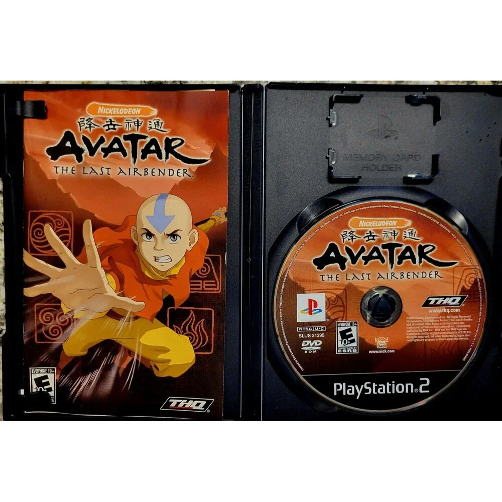 Avatar: The Last Airbender (Sony PlayStation 2, PS2, 2006)CIB, FAST SHIPPING